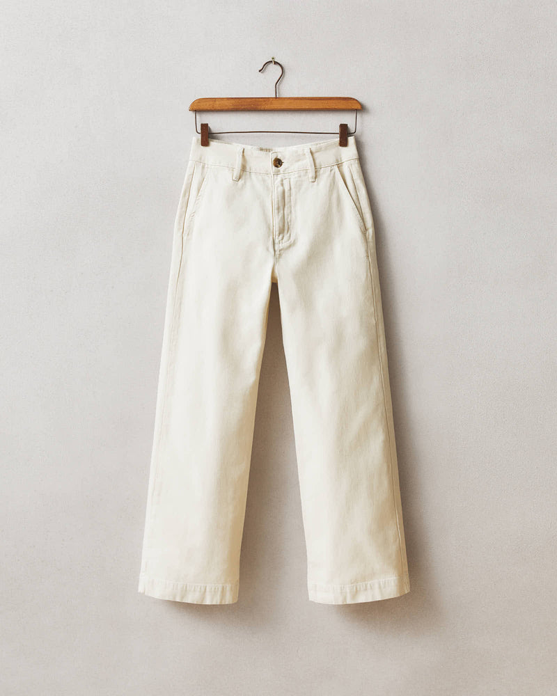 Women's Wide Leg Pant - Cotton