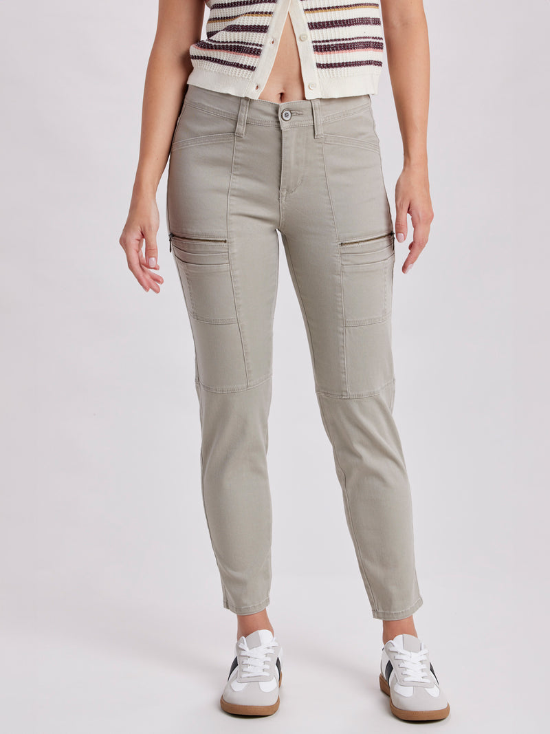 Blaire Utility Zip Skinny Pant