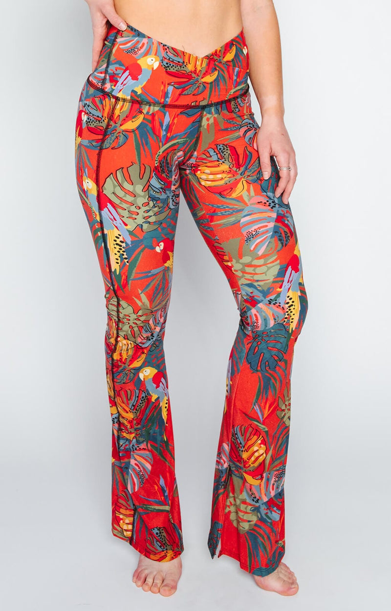 Split ‘N Flare Pant - Tropical Paradise