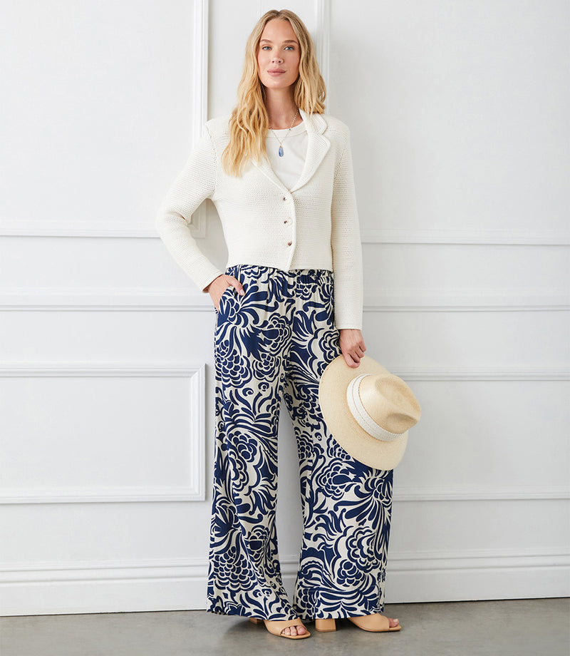 Petite Size Wide Leg Pants