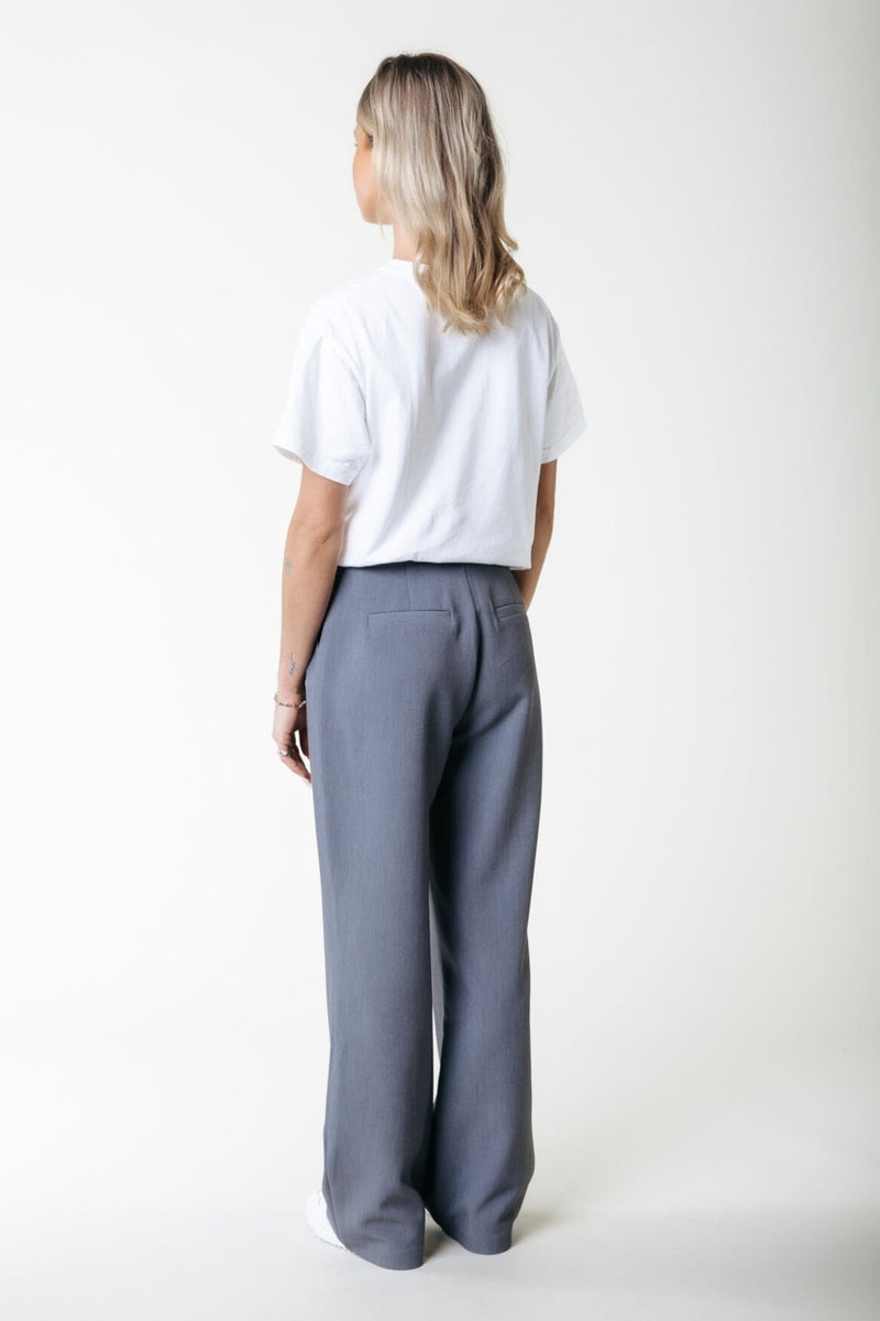 Rus Straight Pants | Grey