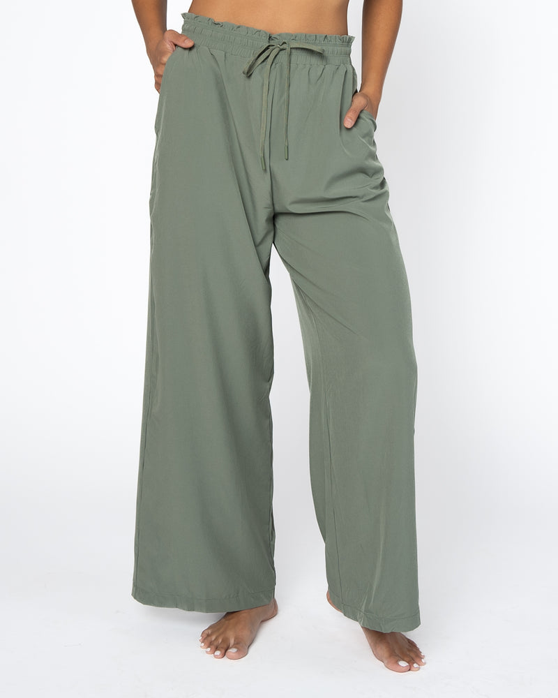 Destination Drawstring Pants (Multi-Length) - Olive - FINAL SALE