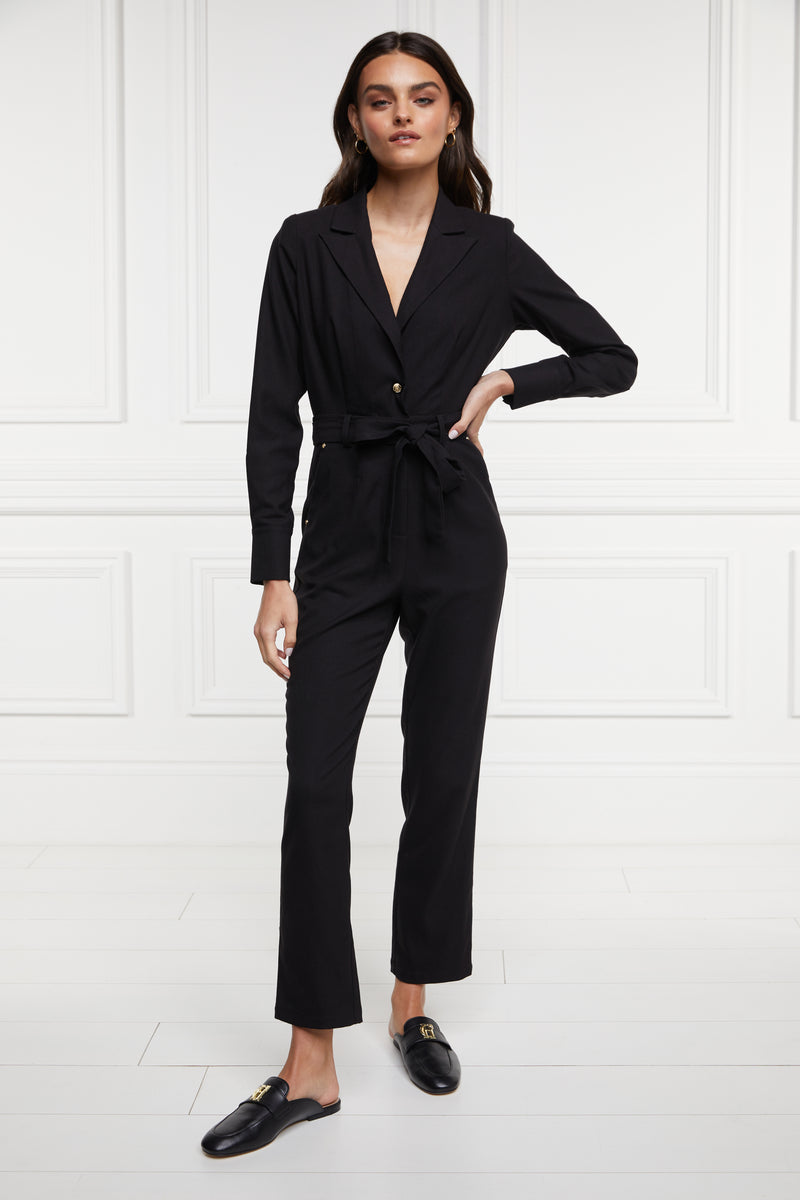 Tailored Jumpsuit (Black)