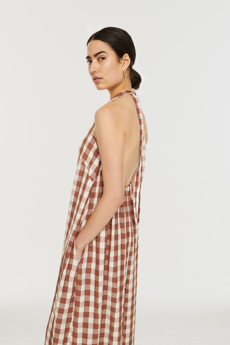 Harmony Halterneck Wide Leg Jumpsuit