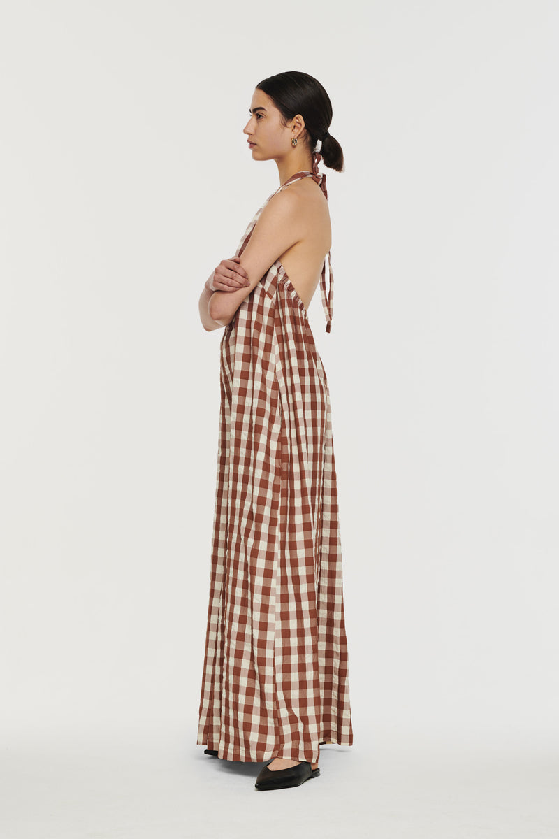 Harmony Halterneck Wide Leg Jumpsuit