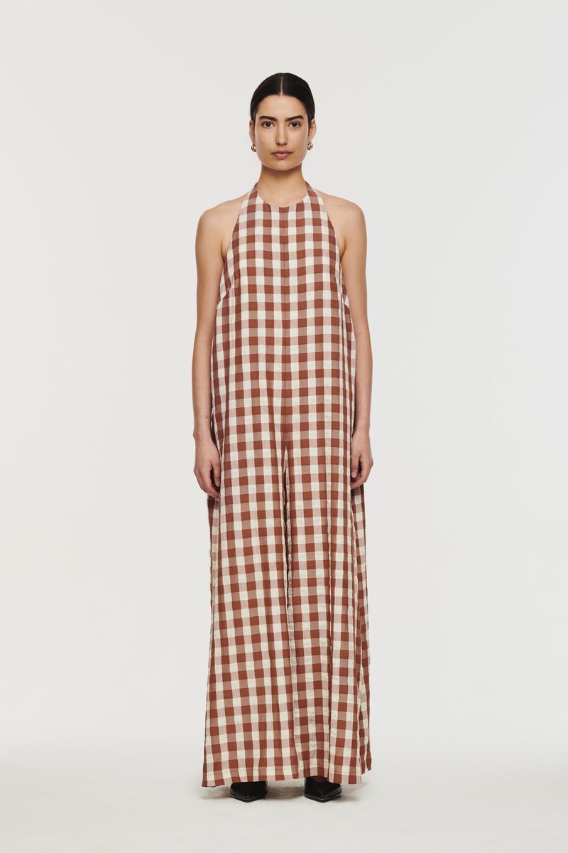 Harmony Halterneck Wide Leg Jumpsuit