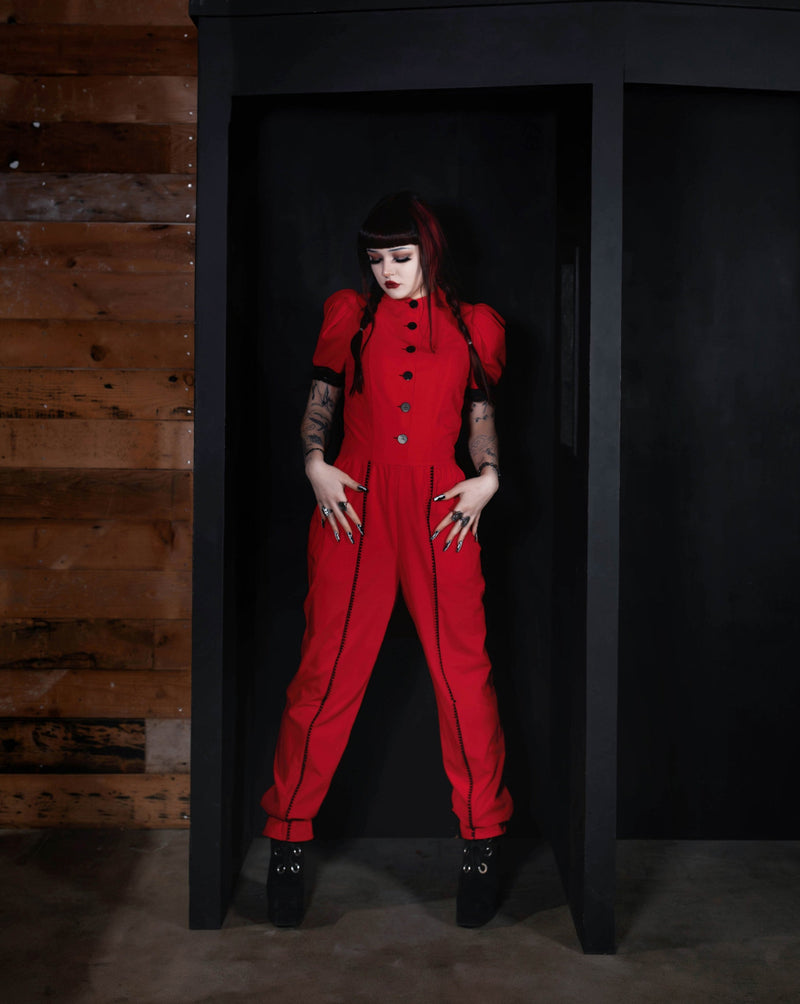 Ringmaster Rouge Jumpsuit