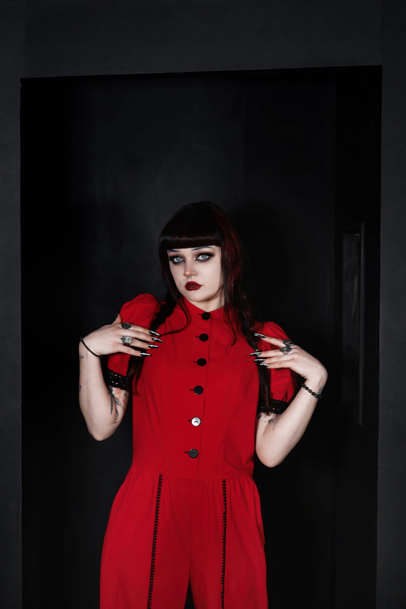Ringmaster Rouge Jumpsuit