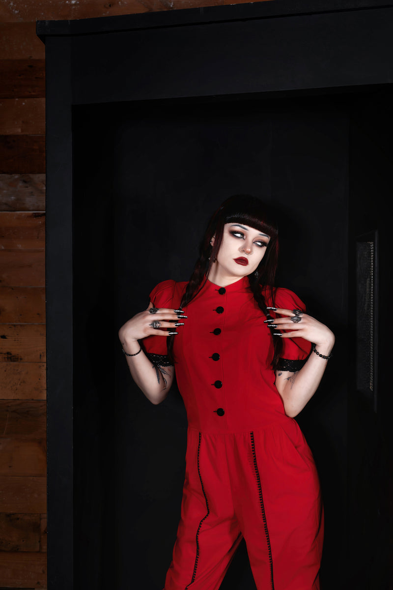 Ringmaster Rouge Jumpsuit