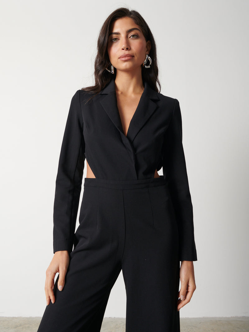 Marni Cut Out Jumpsuit - Black