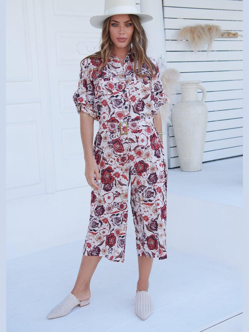 JAASE Orbit Print Jeanne Jumpsuit