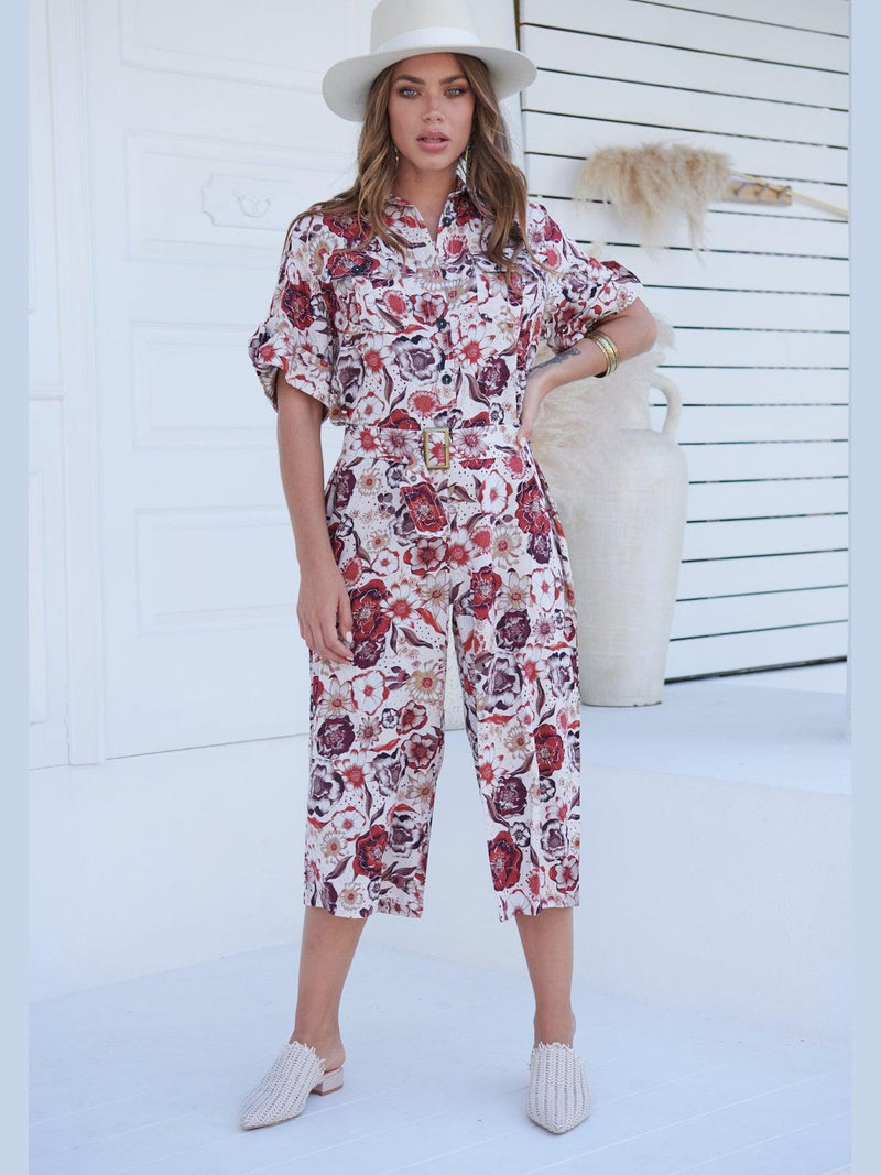 JAASE Orbit Print Jeanne Jumpsuit