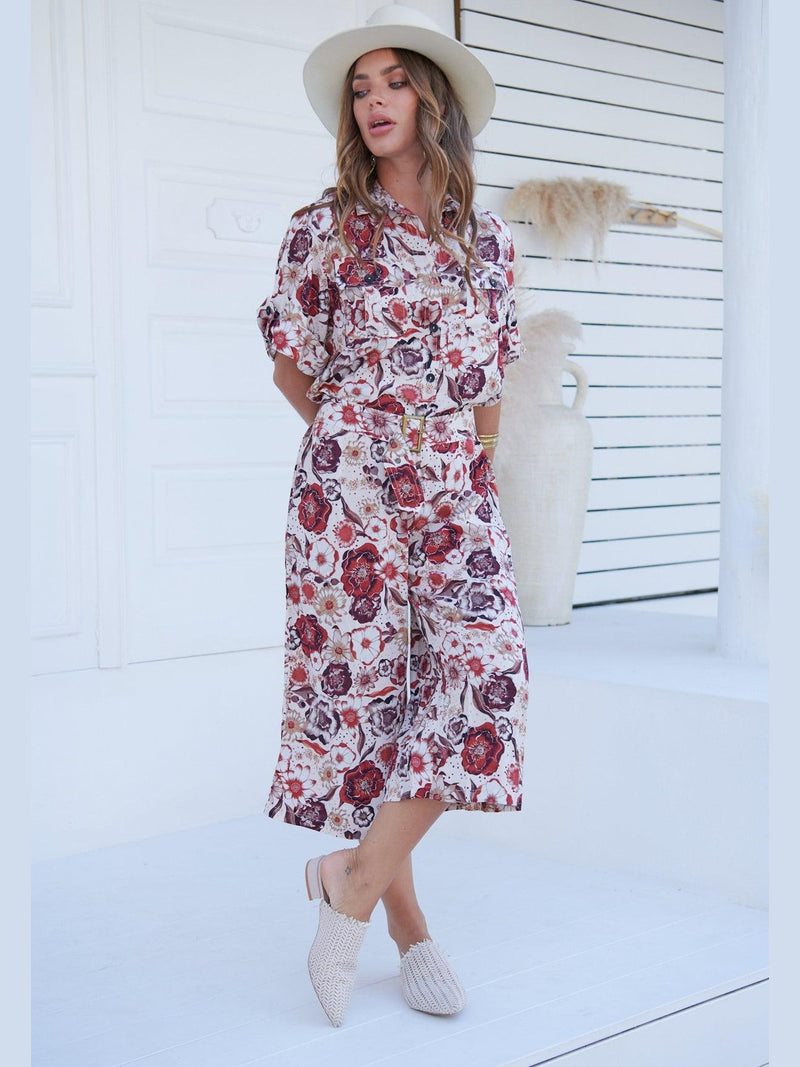 JAASE Orbit Print Jeanne Jumpsuit