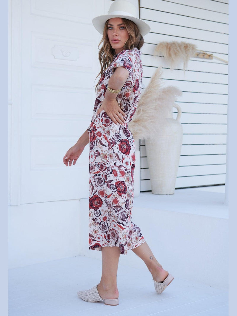JAASE Orbit Print Jeanne Jumpsuit
