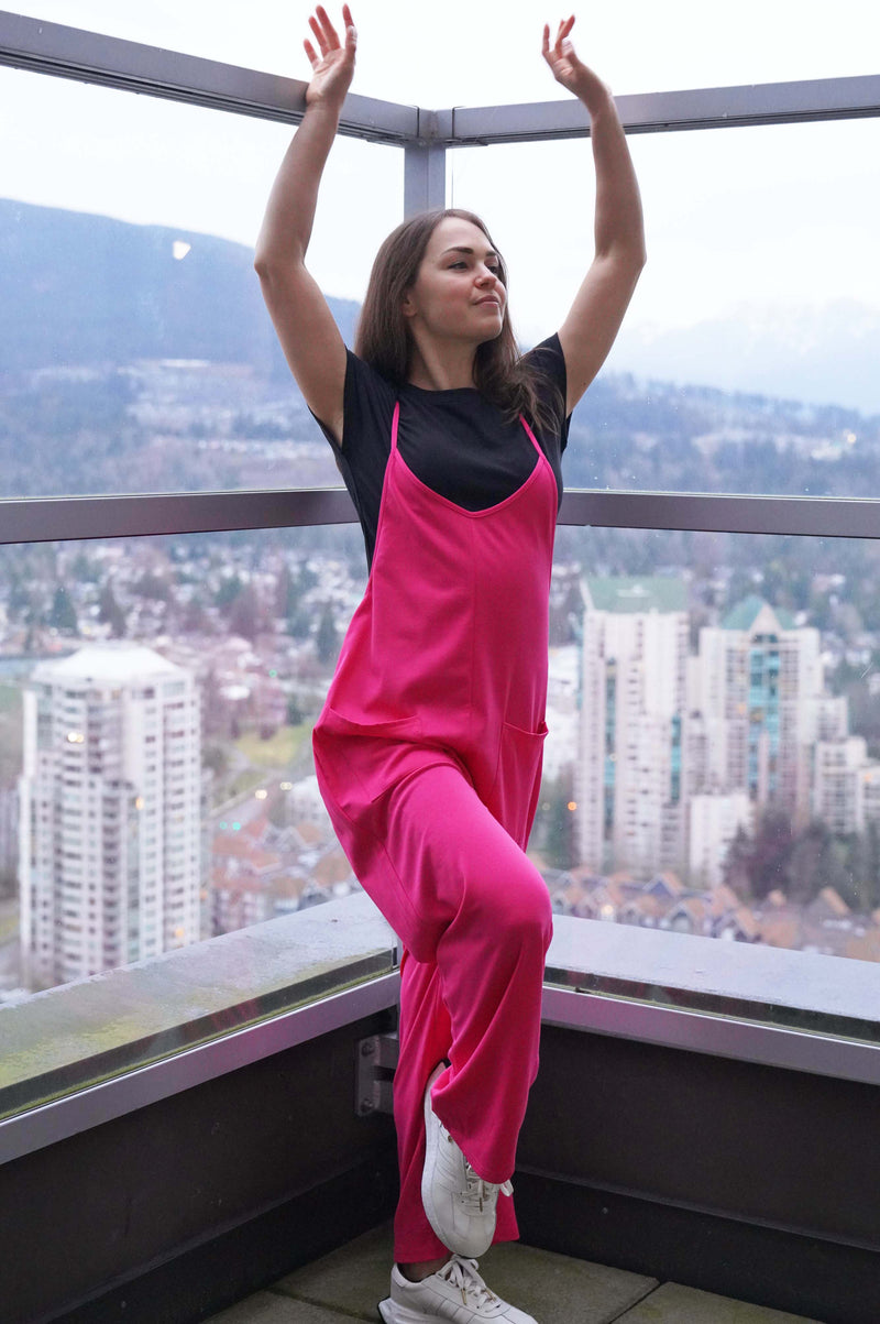JENIFER BAMBOO-BLEND JUMPSUIT (Final Sale)