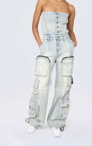Boss Babe Cargo Jumpsuit