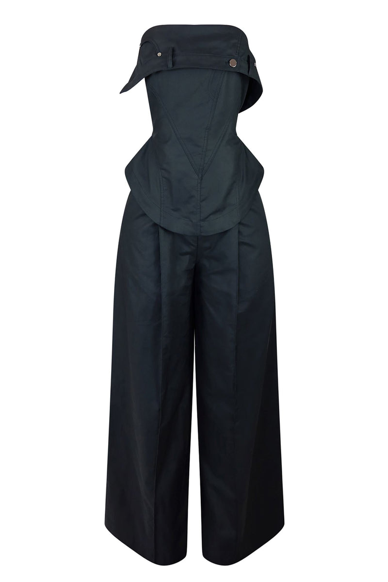 Paige Wide Leg Tube Jumpsuit