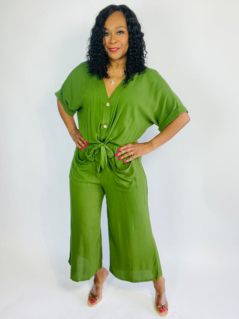 Lola Jumpsuit - Green