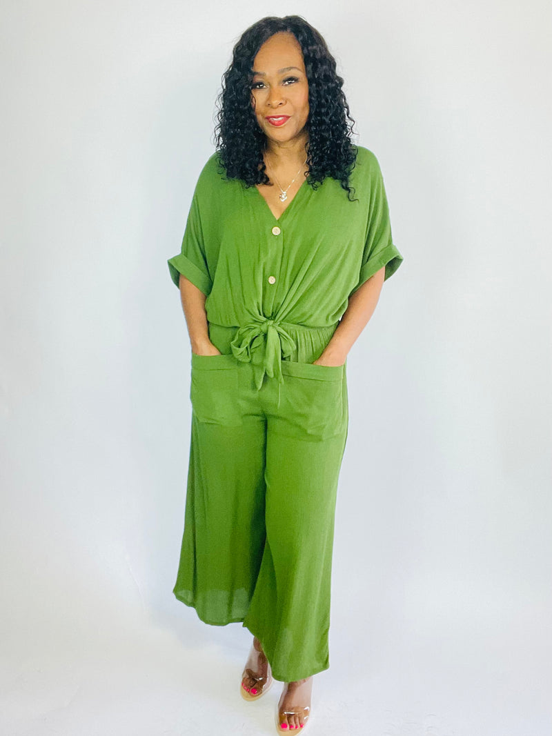 Lola Jumpsuit - Green