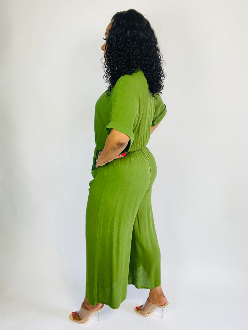 Lola Jumpsuit - Green