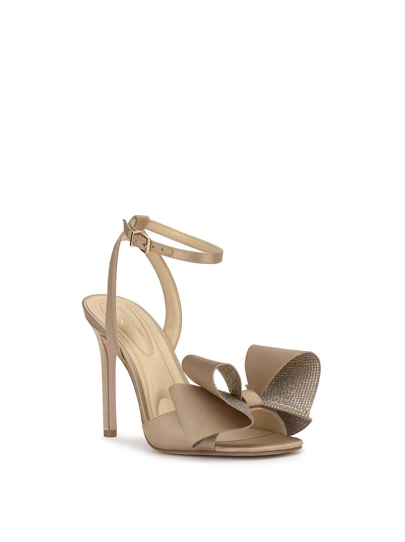 Olivine High Heel in Champagne