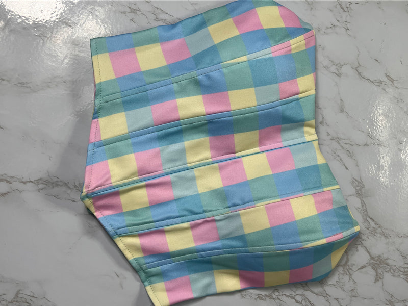 CORSET TOP PASTEL COLORS