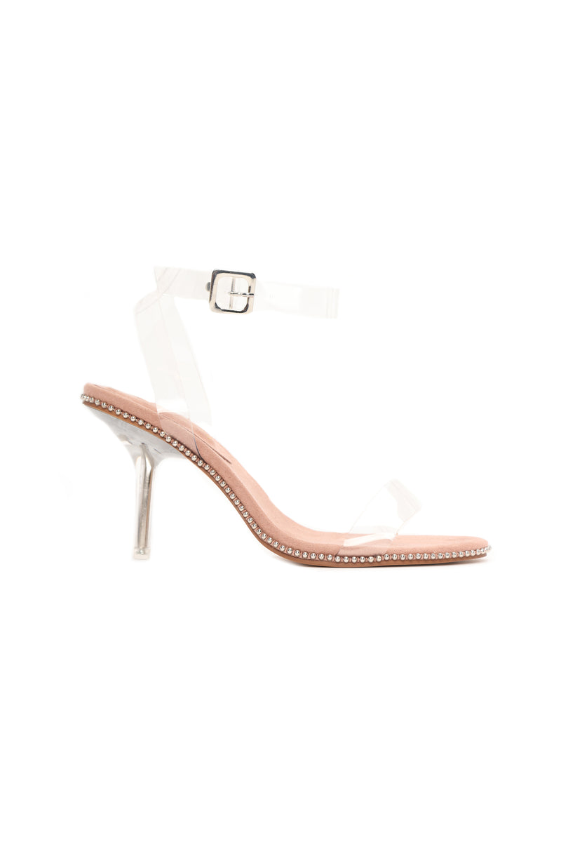 Clink Clink Heels - Nude