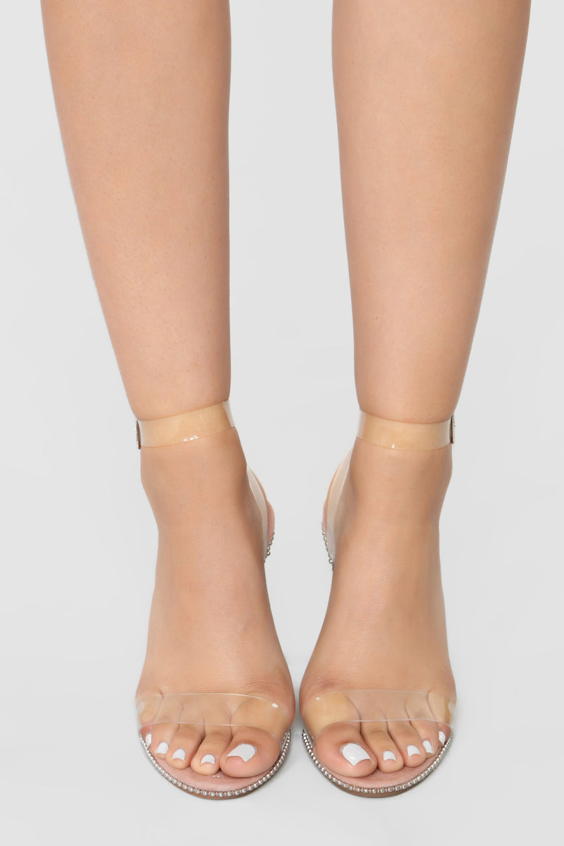 Clink Clink Heels - Nude