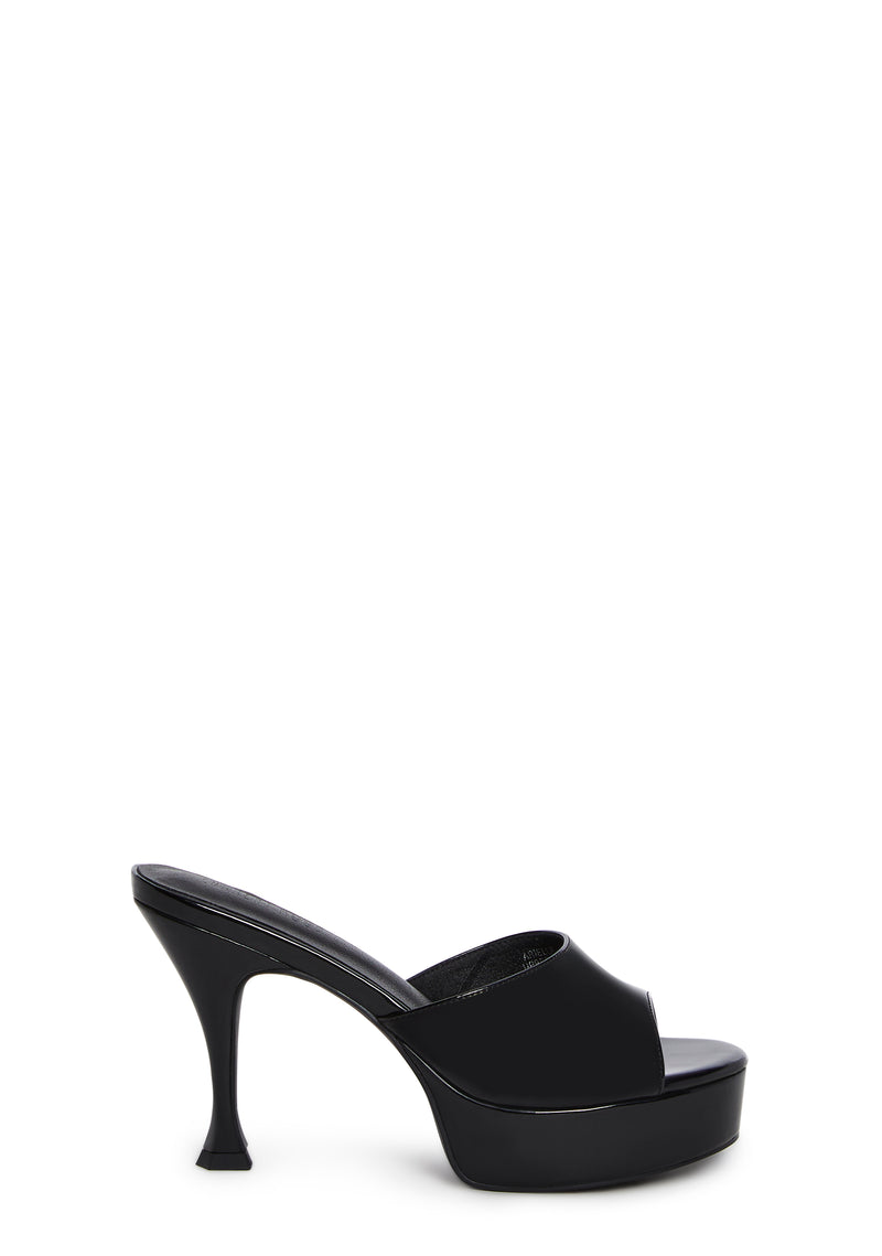 Lush Evenings Platform Heels