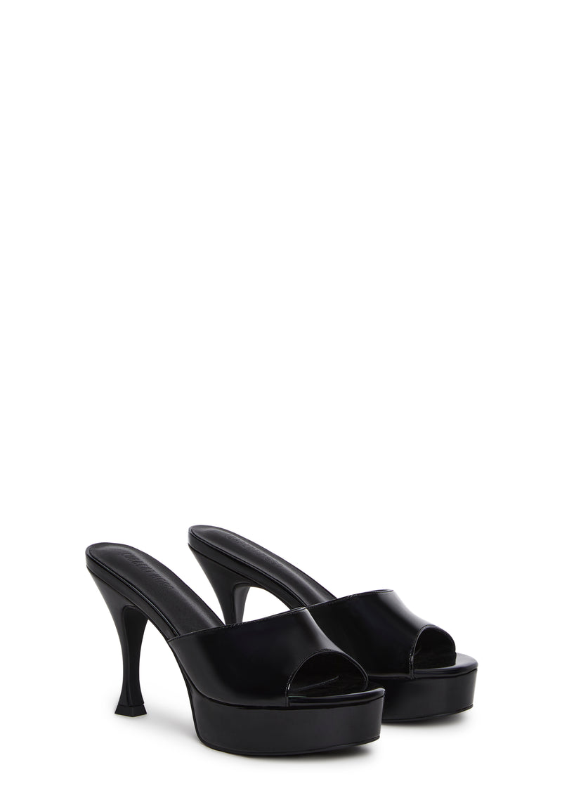 Lush Evenings Platform Heels