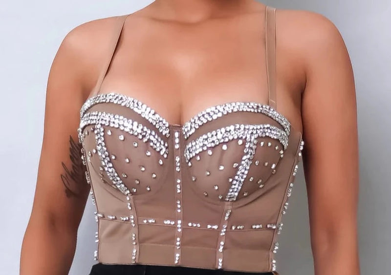 Corset Top - Mocha