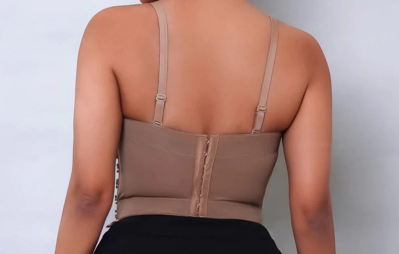 Corset Top - Mocha