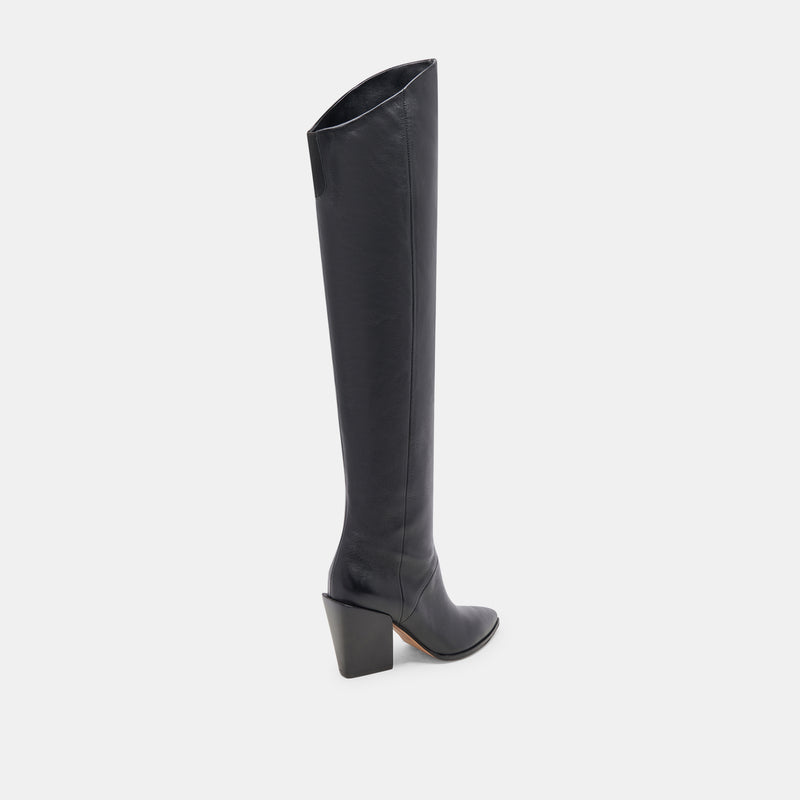 LUPIN BOOTS BLACK LEATHER