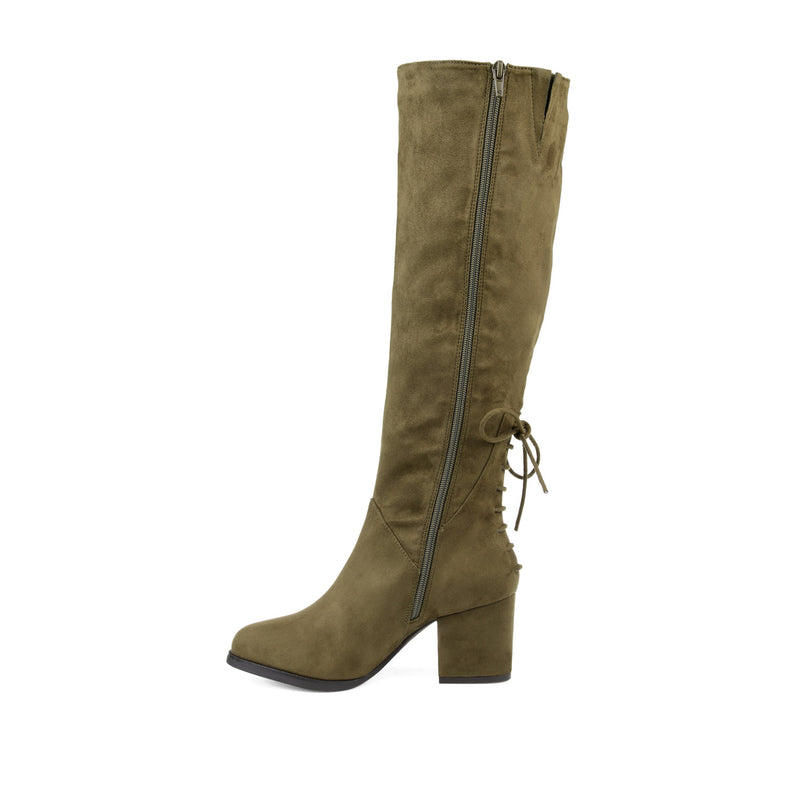LEEDA KNEE-HIGH BOOTS IN X-WIDE CALF