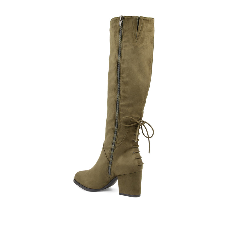 LEEDA KNEE-HIGH BOOTS IN X-WIDE CALF