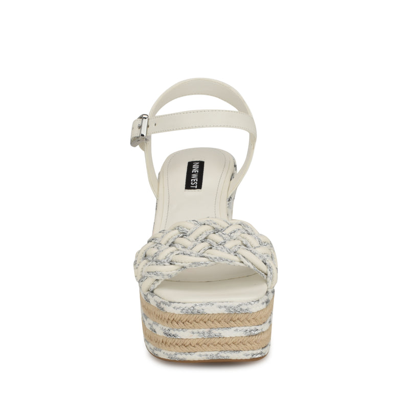 Cinka Woven Platform Sandals