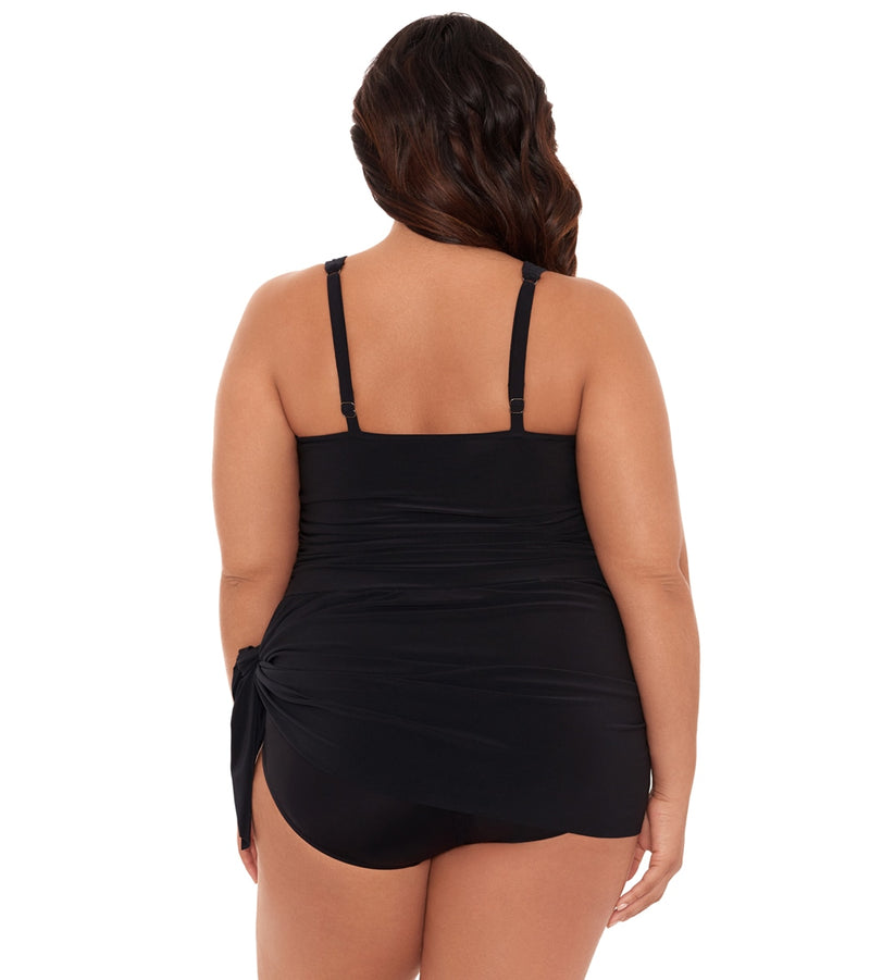 Magicsuit by Miraclesuit Women's Plus Size Celine Swim Dress