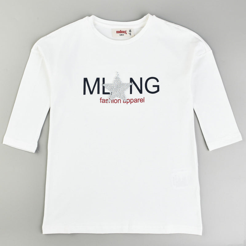 Melange Star Tee