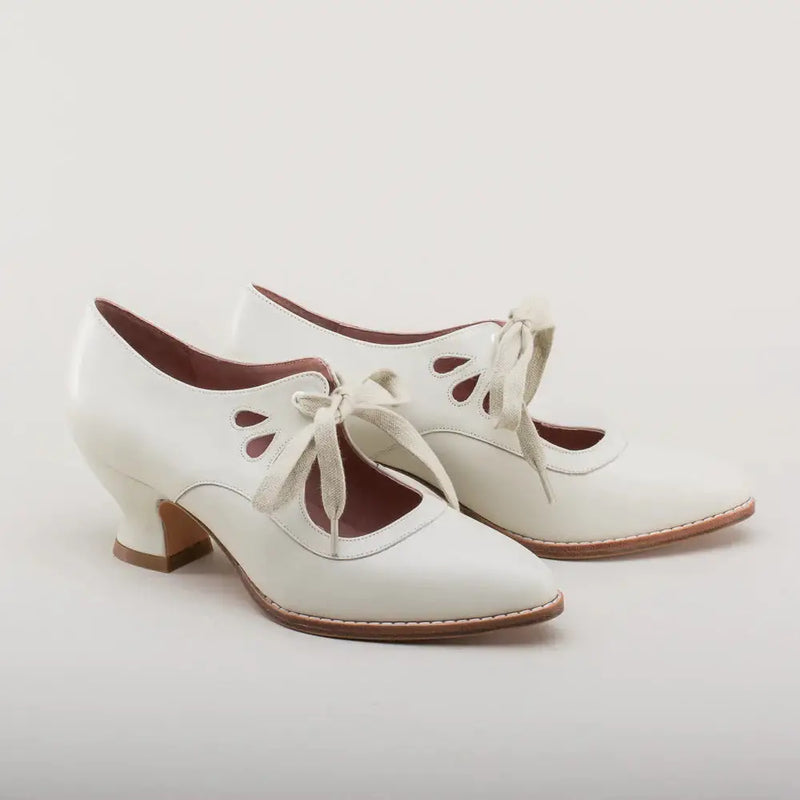 Hollow Out High Heel Lace-up Casual Shoes Plus Size Woman High-heeled Shoes