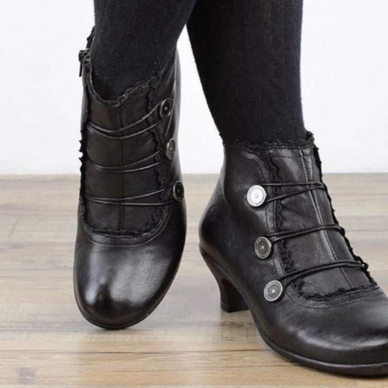Women's Plus Size High-heeled Boots