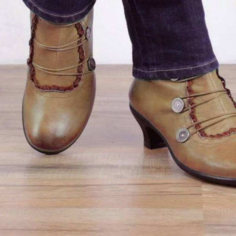 Women's Plus Size High-heeled Boots