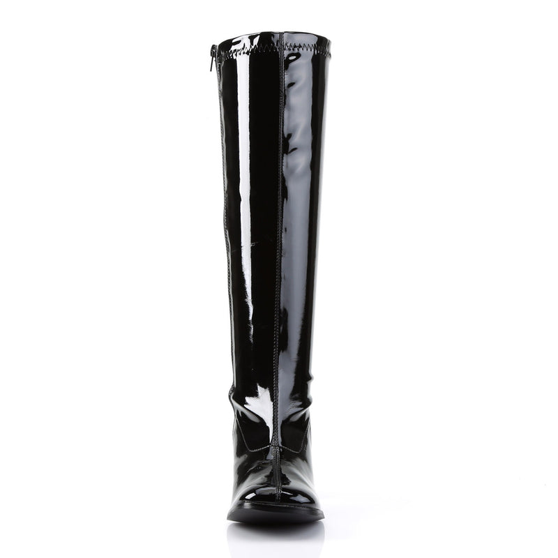 Pleaser Funtasma Sexy Block Heel Wide Width Knee High Side Zip Gogo Boots Shoes GOGO/300WC