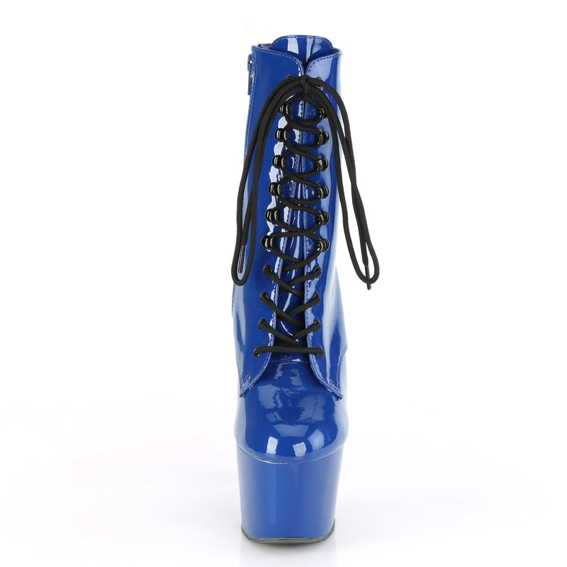 Pleaser Adore-1020 Blue Boots