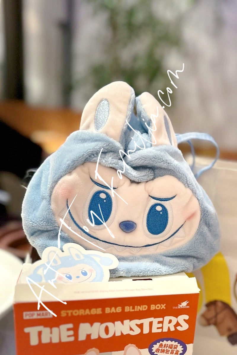 The Monsters Labubu Wacky Mart Series Storage Bag - 怪味便利店系列鱼籽福袋收纳包