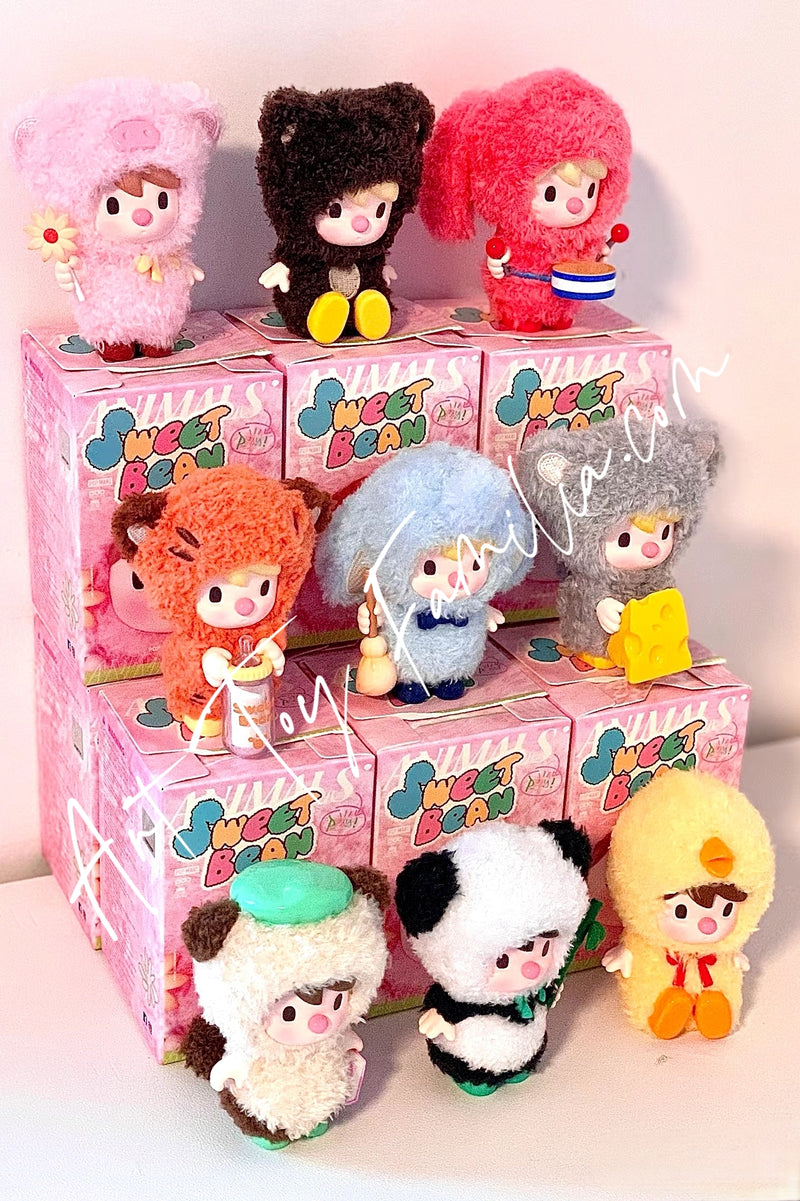 Sweet Bean Animal Play Plush Series - 动物过家家系列