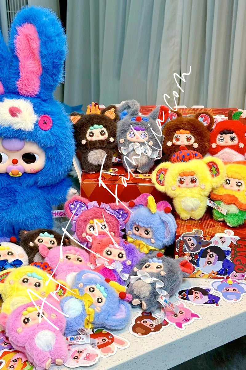 Baby Three Migo Little Trouble Maker Series Plush - 娃三岁小小捣蛋鬼系列