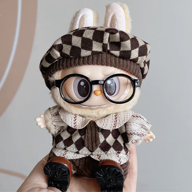 Doll Cloth Vintage Mocha British Style Suit - 004