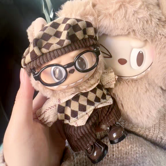Doll Cloth Vintage Mocha British Style Suit - 004