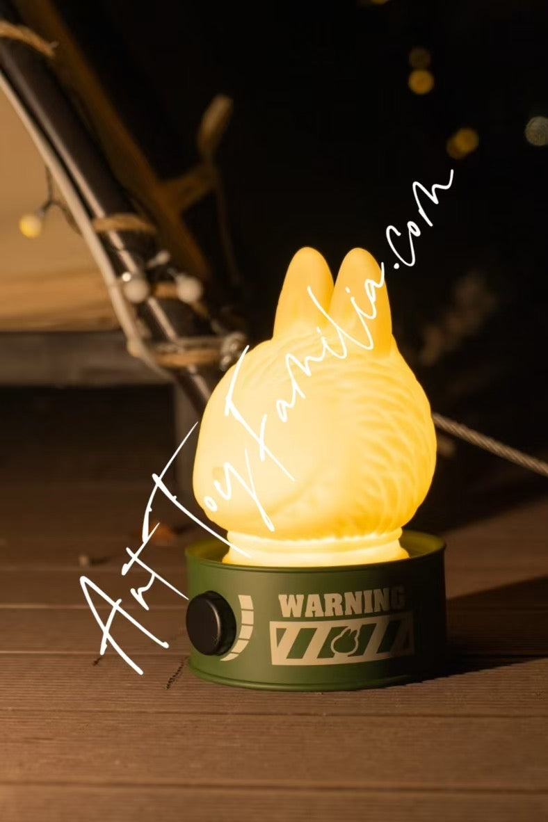 The monsters Home of Elves Series - Vinyl Doll Lamp - labubu 精灵之家搪胶公仔灯