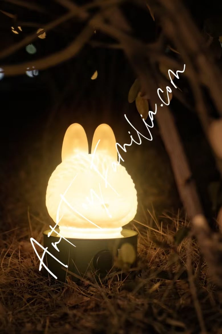 The monsters Home of Elves Series - Vinyl Doll Lamp - labubu 精灵之家搪胶公仔灯